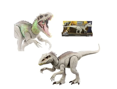 Figura Dinossauro Articulada - Indominus Rex - 95 cm - Super