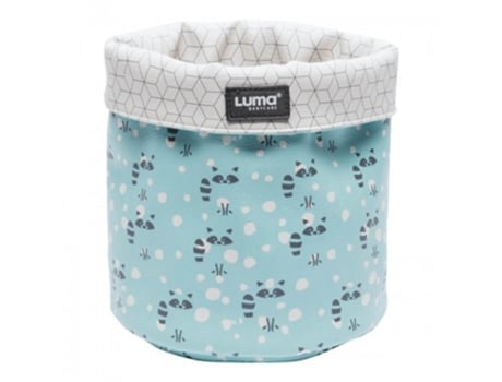 Cesto LUMA BABYCARE Racoon Mint Small Luma