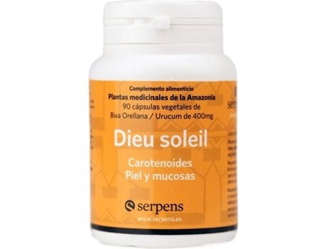 Suplemento Alimentar SERPENS Dieu Soleil Urucum 90Cap