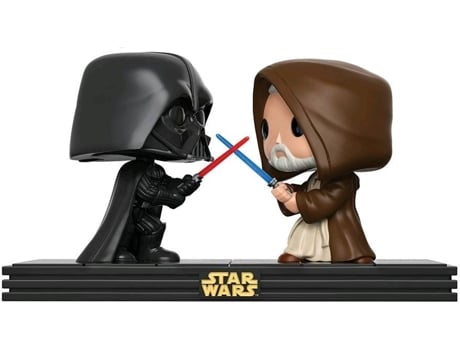 Figura Vinil FUNKO POP! Movie Moments : Darth Vader & Obi Wan Kenobi