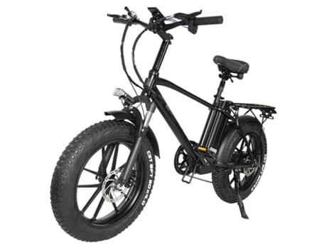 Bicicleta Elétrica CMACEWHEEL T20 750W Motor 40-45Km/H Velocidade Máxima 17Ah Bateria Preta