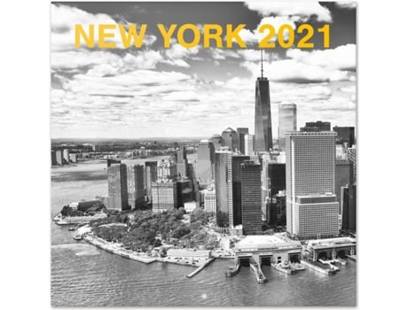 Calendário  New York B/W (2021 - 30 x 30 cm)