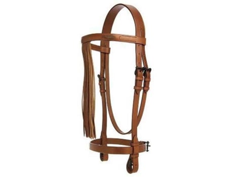 Throatlatch Western Bridle Castanho Fullhispano Hipica