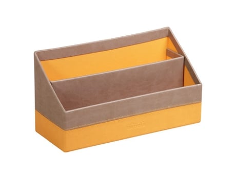 Porta-envelopes RHODIA 318844C Cinza Marrom Laranja