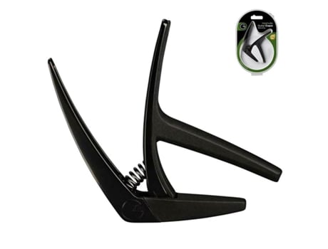 G7Th Capo 6 String Acoustic/Electric Preto