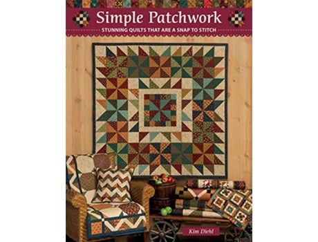 Livro SIMPLE PATCHWORK de Kim Diehl (Inglês)