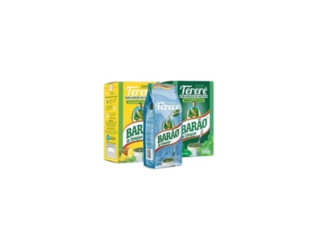 Kit Erva Tereré Natural + Menta e Boldo + Abacaxi e Hortelã 3X 500Gr