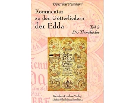 Livro Kommentar zu den Götterliedern der Edda German Edition de Géza Von Neményi (Alemão)