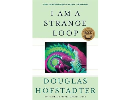 Livro i am a strange loop de douglas hofstadter (inglês)