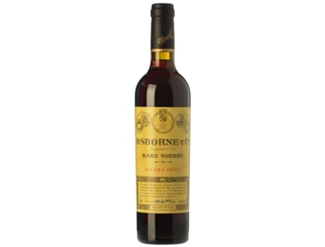 Generoso OSBORNE Osborne Rare Sherry Oloroso Solera India Manzanilla-Sanlúcar de Barrameda 0.5 L (1 unidade)