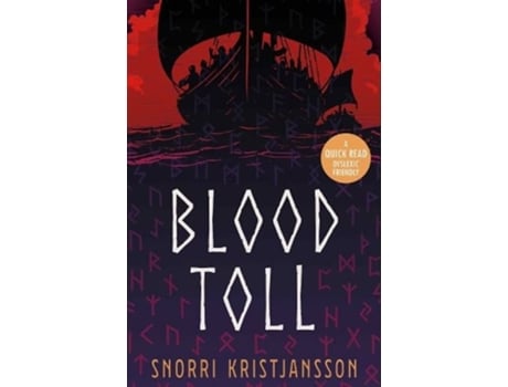 Livro Blood Toll de Snorri Kristjansson (Inglês)