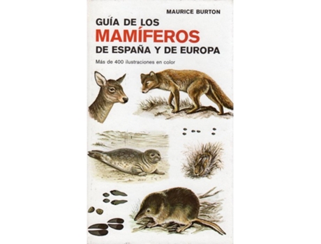 Livro G.De Mamiferos De España Y Europa de Maurice Burton (Español)