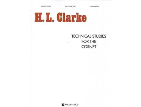 Livro Trompeta Clarke Volonte Mb120 de H.L. Clarke (Espanhol)