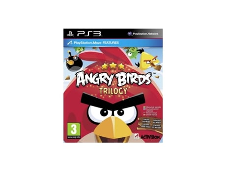 Jogo PS3 Angry Birds Trilogy