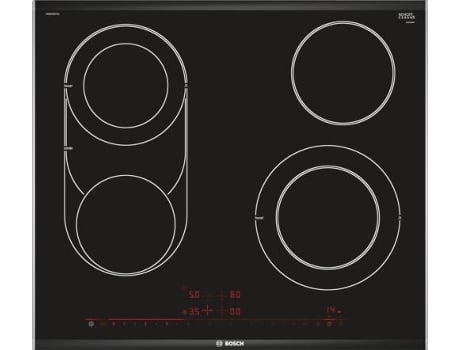 Placa de Vitrocerâmica BOSCH PKM675DP1D (Elétrica - 60.6 cm - Preto)