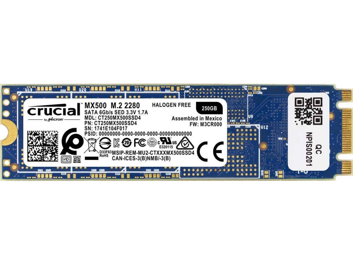 Crucial on sale mx500 250