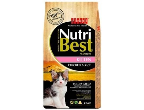 Ração para Gatos  Nutribest Premium (8Kg - Sabor: Frango)