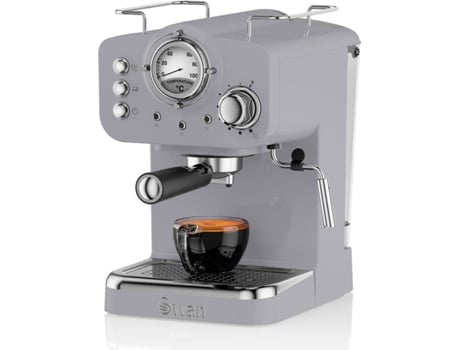 Máquina de Café Manual SWAN SK22110GRN (15 Bar - Café Moído)