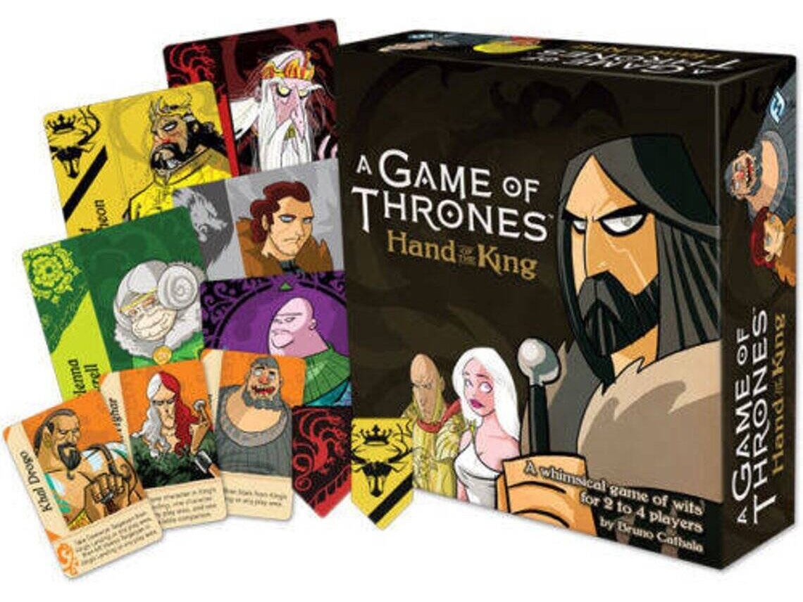 Jogo De Tabuleiro Divercentro Game Of Thrones Hand Of The King Idade Mínima 14 Nível 2689