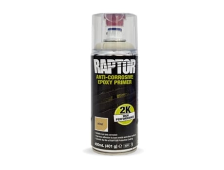 Spray U-POL Primário Epoxi Raptor 2K Bege (400 ml)