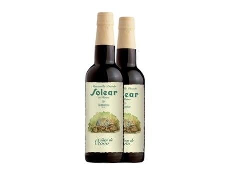 Vinho fortificado BARBADILLO Solear en Rama Palomino Fino Manzanilla-Sanlúcar de Barrameda Meia Garrafa (0.37 L - 2 Unidades)