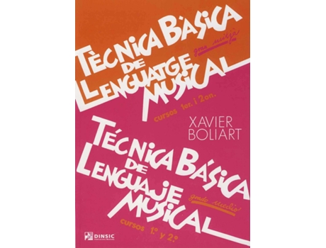 Livro Tècnica Básica Llenguatge Musical de Boliart Ponsa, Xavier (Catalão)