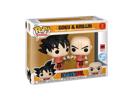 Figura POP Dragon Ball Z Cabelo Preto Goku Exclusivo