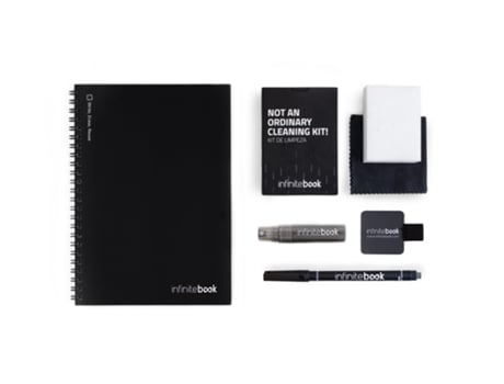 Starter Kit Infinitebook A5 Liso Preto