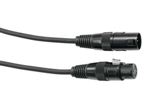 Cabo EUROLITE Xlr 5Pin 5 m Bk