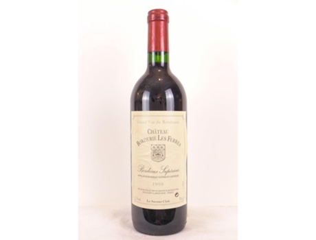 Vinho Tinto CHÂTEAU BORDERIE LES FERRES 1998 (75 cl - 1 unidade)