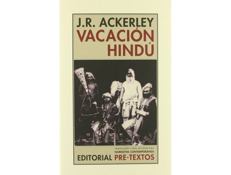 Livro Ávacación Hindú de J.R. Ackerley (Espanhol)