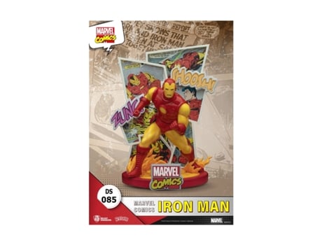 Figura Diorama Iron Man Marvel Comics 16 Cm