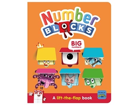 Livro Numberblocks Big Numbers A Lift the Flap Book de Sweet Cherry Publishing (Inglês - Capa Dura)