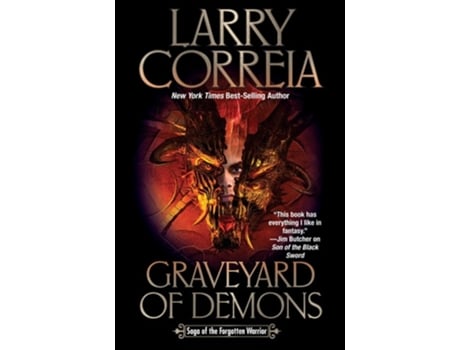 Livro Graveyard of Demons de Larry Correia (Inglês - Capa Dura)