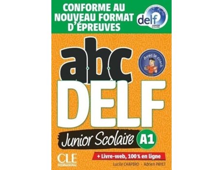 Livro ABC DELF Junior de Lucile Chapiro e Adrien Payet (Francês)