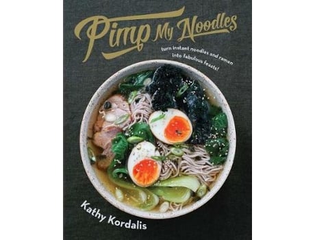 Livro pimp my noodles de kathy kordalis (inglês)