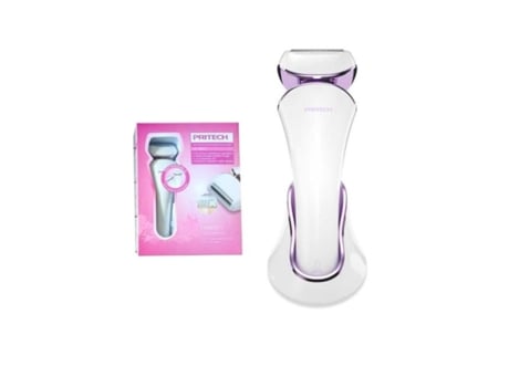 Máquina Depiladora Recarregável para Mulher PRITECH Ld-8001 Creme Lilás