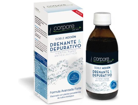 Tratamento Anti-Celulite CORPORE DIET Xarope Drenante Depurativo Bio (250 ml)