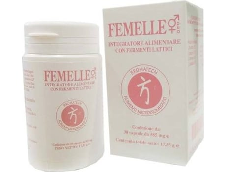 Suplemento Alimentar BROMATECH Femelle (30 cápsulas de 585mg)