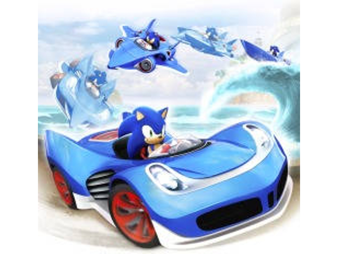 Jogo Sonic e All-Stars Racing Transformed - PS3