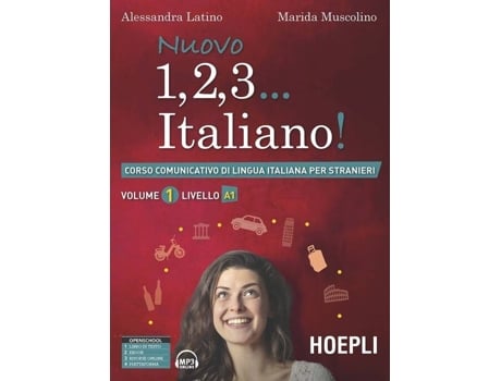 Livro Nuovo 1,2,3… Italiano A1 de Alessandra Latino (Italiano)