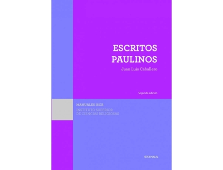 Livro Escritos Paulinos de Juan Luis Caballero Garcia (Espanhol)