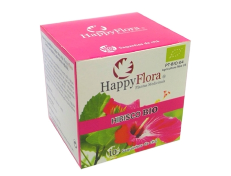 Infusão Hibisco Saquetas HAPPYFLORA