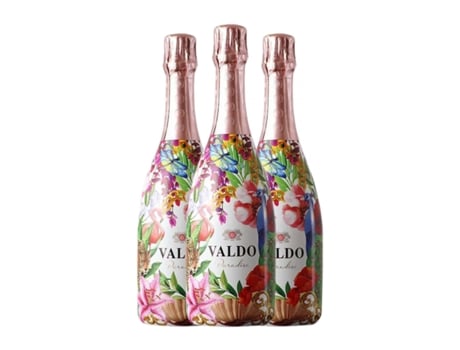 Espumante rosé VALDO Paradise Rosé Brut (0.75 L - 3 Unidades)