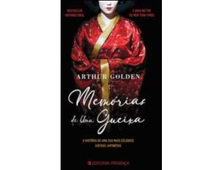 Livro Memórias de Uma Gueixa de Arthur Golden (Português)