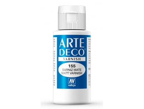 Verniz Acrílico Mate Água Art Deco Vallejo 60 Ml