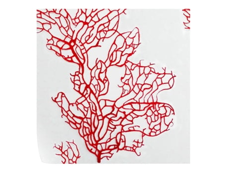 Papel de Parede In riva al mare WALLPAPERS4BEGINNERS Coral Vermelho (250x200cm - Vermelho)