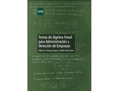 Livro Temas De Algebra Lineal Para Administración Y Dirección de Vários Autores (Espanhol)