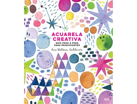 Livro Acuarela Creativa de Ana Victoria Calderón (Espanhol)