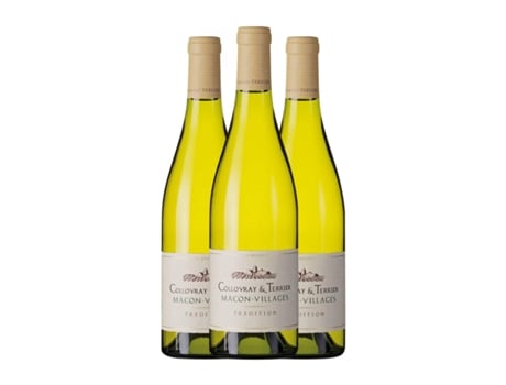 Vinho branco COLLOVRAY & TERRIER Cuvée Tradition Blanc Chardonnay Mâcon-Villages (0.75 L - 3 Unidades)